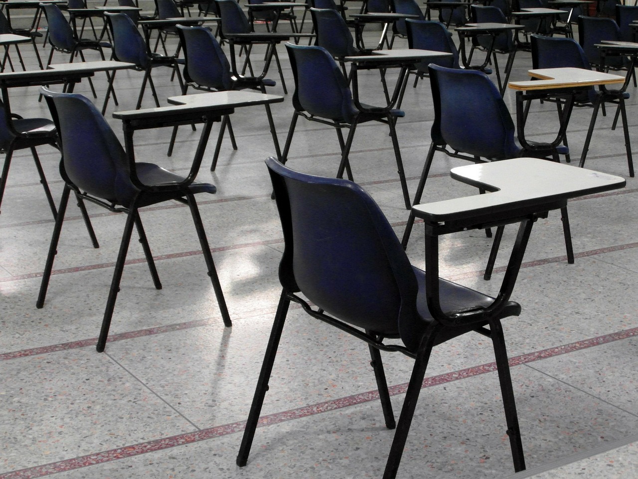 aula per gli esami di stato